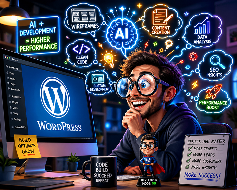 How I’m Building Better Performing WordPress Websites with AI and Traditional Web Development